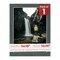 Dark Grey Suede Mat Board for 14x18 Frames - Fits 12x16 Photos